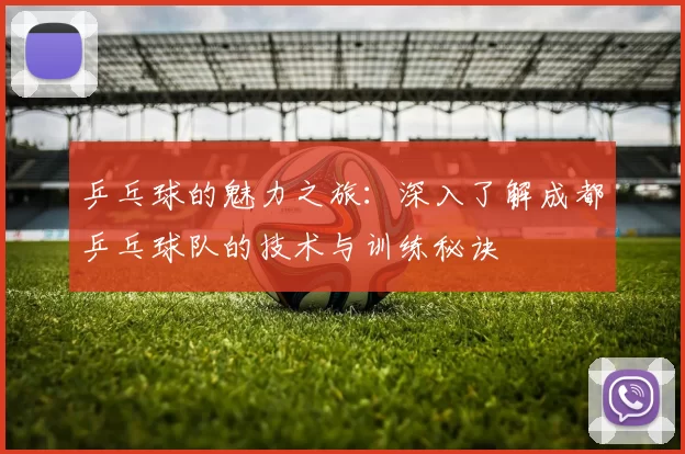 乒乓球的魅力之旅：深入了解成都乒乓球队的技术与训练秘诀