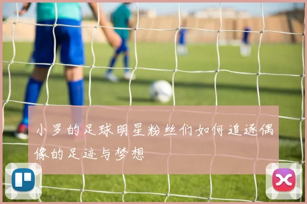 小罗的足球明星粉丝们如何追逐偶像的足迹与梦想